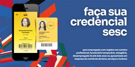 Credencial Sesc .